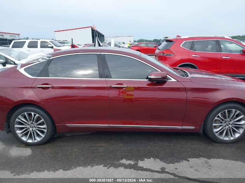 2015 Hyundai Genesis 3.8 VIN: KMHGN4JE4FU084127 Lot: 39381587