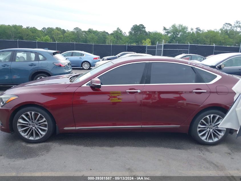 2015 Hyundai Genesis 3.8 VIN: KMHGN4JE4FU084127 Lot: 39381587