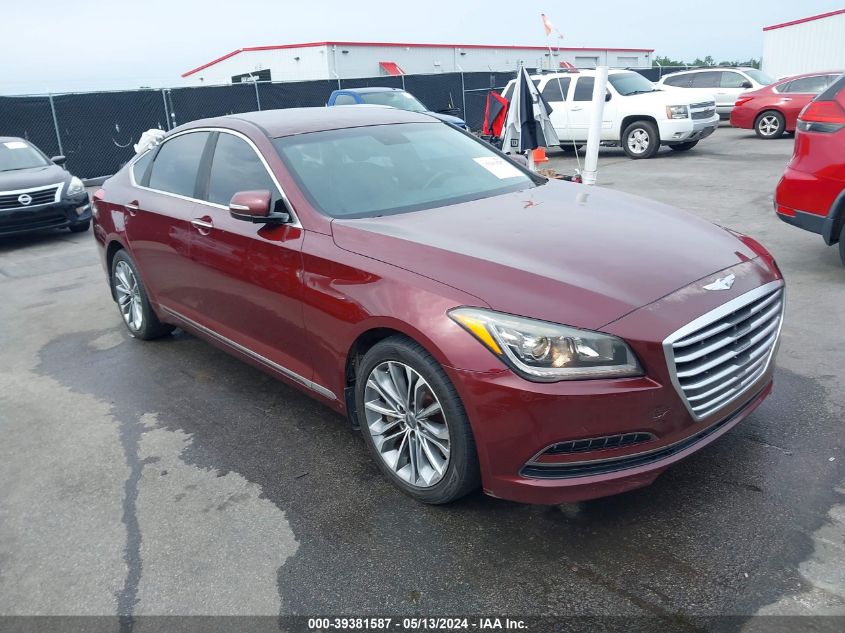 2015 Hyundai Genesis 3.8 VIN: KMHGN4JE4FU084127 Lot: 39381587