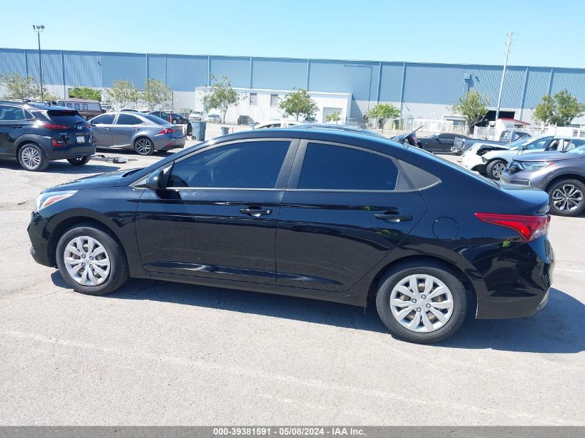 2019 Hyundai Accent Se VIN: 3KPC24A30KE087951 Lot: 39381591