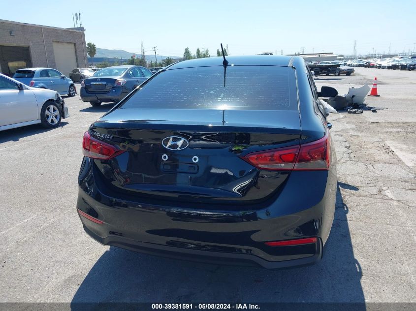 2019 Hyundai Accent Se VIN: 3KPC24A30KE087951 Lot: 39381591