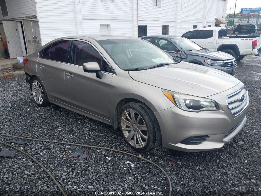 2015 Subaru Legacy 2.5I Premium VIN: 4S3BNBC65F3004073 Lot: 39381592