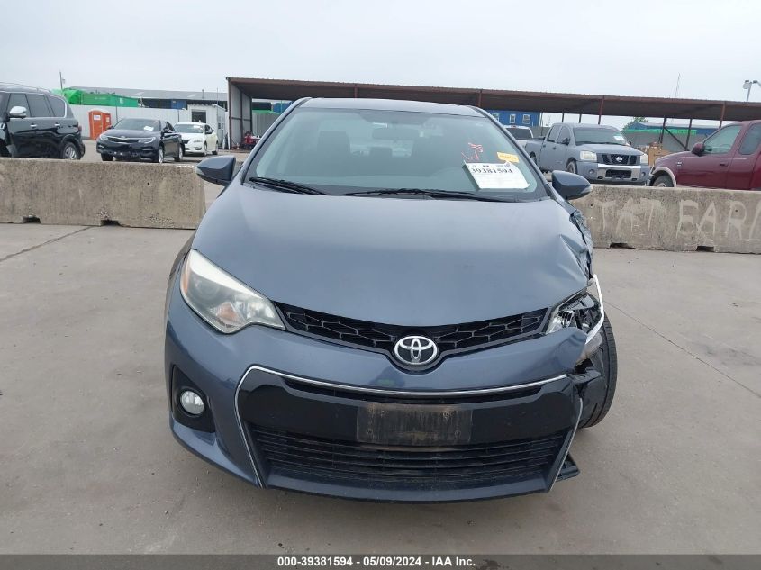 2016 Toyota Corolla S Plus VIN: 5YFBURHE1GP481054 Lot: 39381594