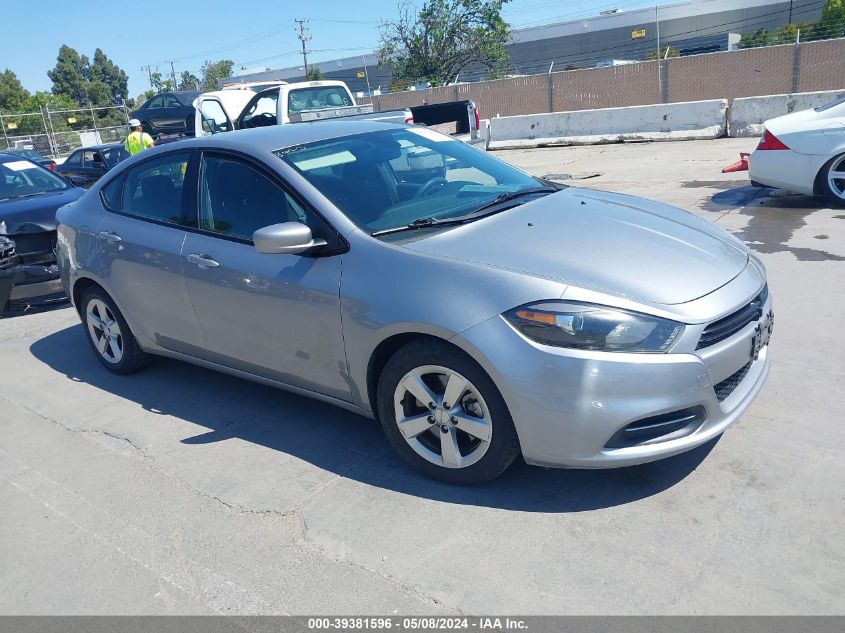 2015 Dodge Dart Sxt VIN: 1C3CDFBB0FD352357 Lot: 39381596