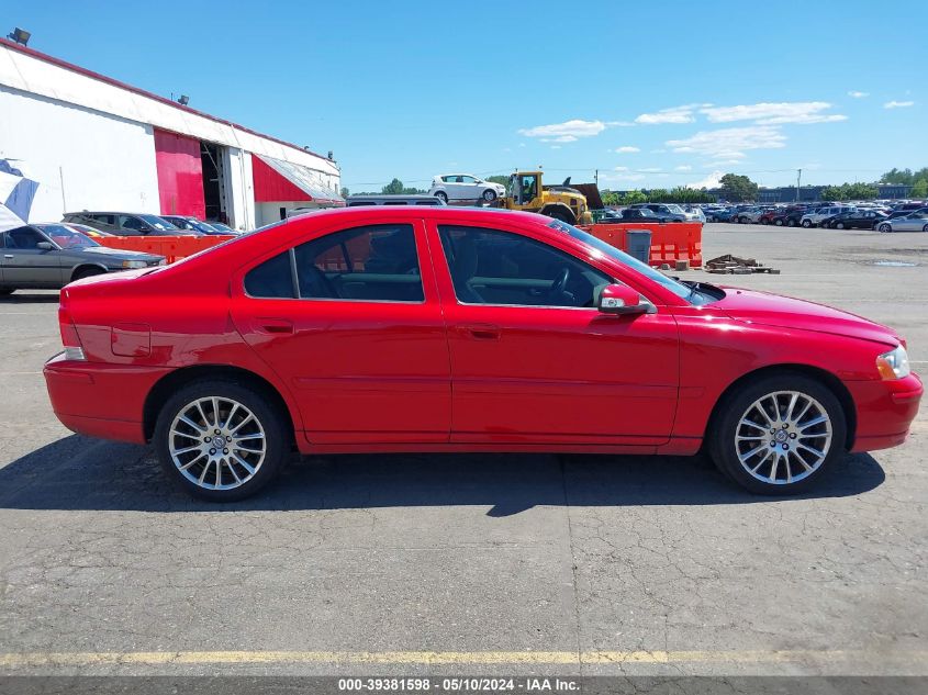 2007 Volvo S60 2.5T VIN: YV1RH592372611411 Lot: 39381598