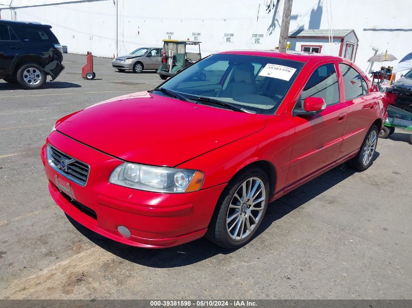 2007 Volvo S60 2.5T VIN: YV1RH592372611411 Lot: 39381598