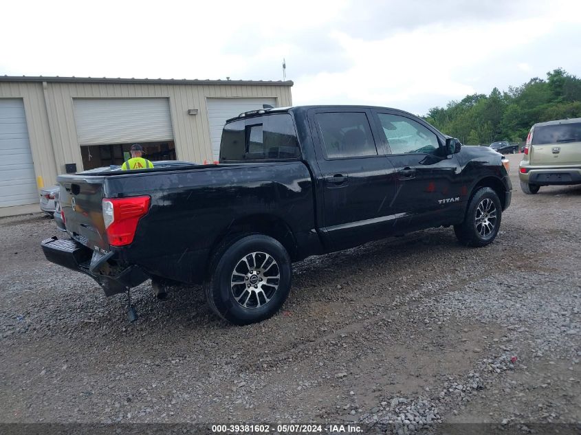 2023 Nissan Titan Sv 4X4 VIN: 1N6AA1ECXPN111787 Lot: 39381602