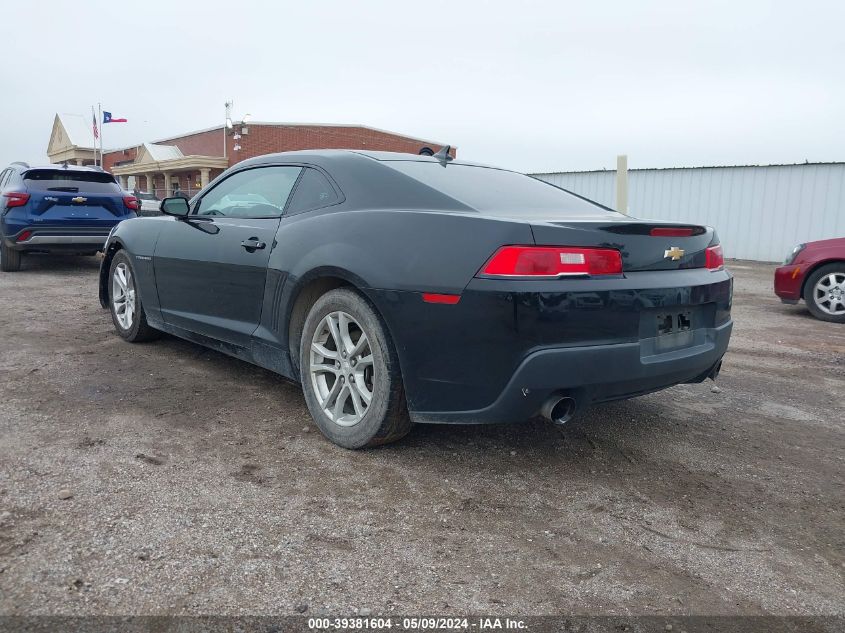 VIN 2G1FA1E3XE9248505 2014 Chevrolet Camaro, 2LS no.3