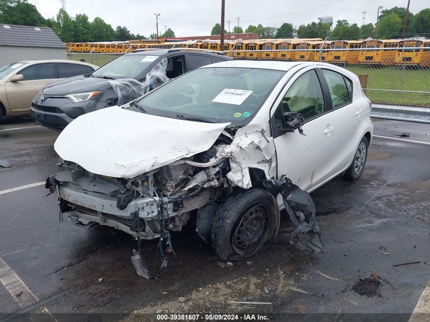 2012 Toyota Prius C Two VIN: JTDKDTB36C1520675 Lot: 39381607