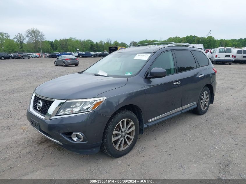 2014 Nissan Pathfinder Sl VIN: 5N1AR2MM2EC601348 Lot: 39381614