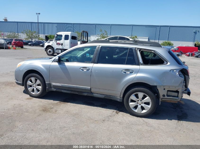 2011 Subaru Outback 2.5I Limited VIN: 4S4BRBLC0B3378736 Lot: 39381616