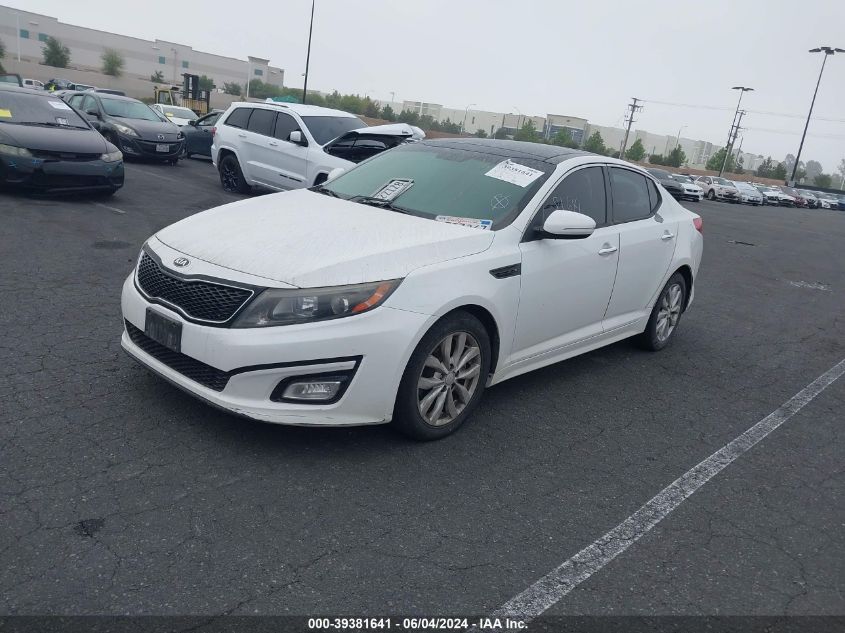 2015 Kia Optima Ex VIN: 5XXGN4A7XFG383178 Lot: 39381641