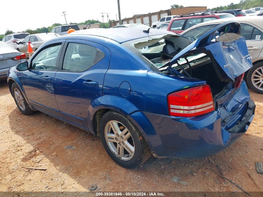 2010 Dodge Avenger R/T VIN: 1B3CC5FB0AN142011 Lot: 39381646