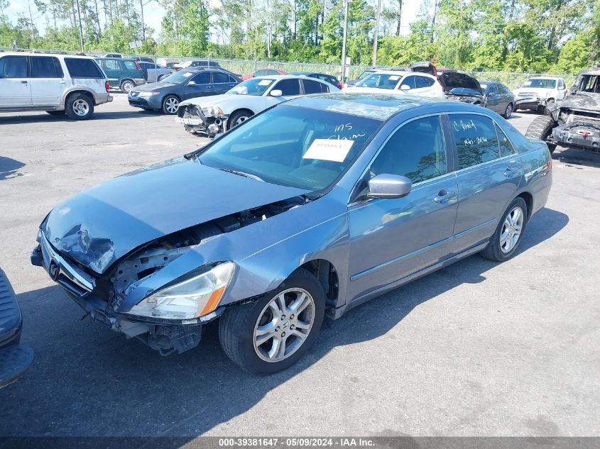 1HGCM56787A072525 2007 Honda Accord 2.4 Ex