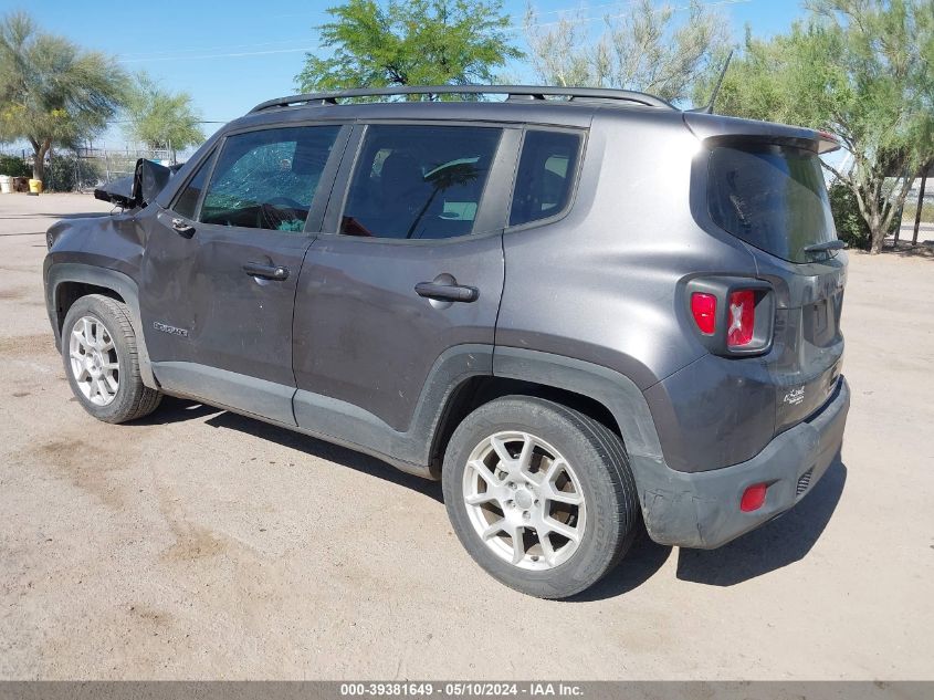 2021 Jeep Renegade Latitude Fwd VIN: ZACNJCBB3MPN25019 Lot: 39381649