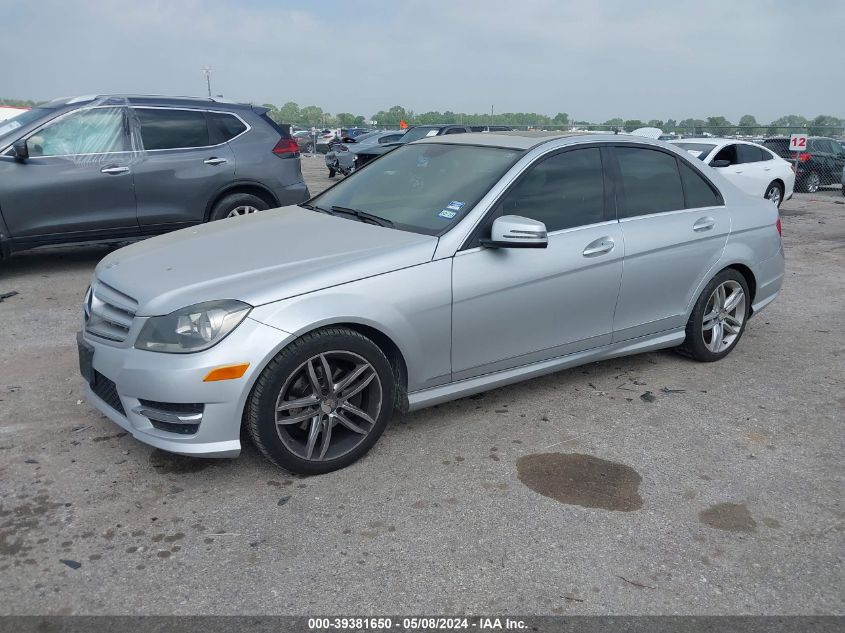 2013 Mercedes-Benz C 250 Luxury/Sport VIN: WDDGF4HB0DA862974 Lot: 39381650