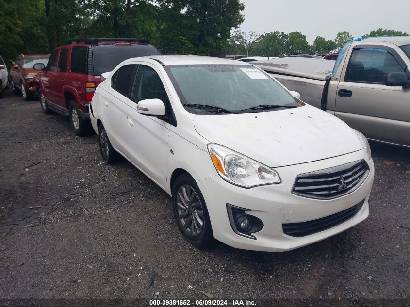 2017 Mitsubishi Mirage G4 Se VIN: ML32F4FJ2HHF14854 Lot: 39381652