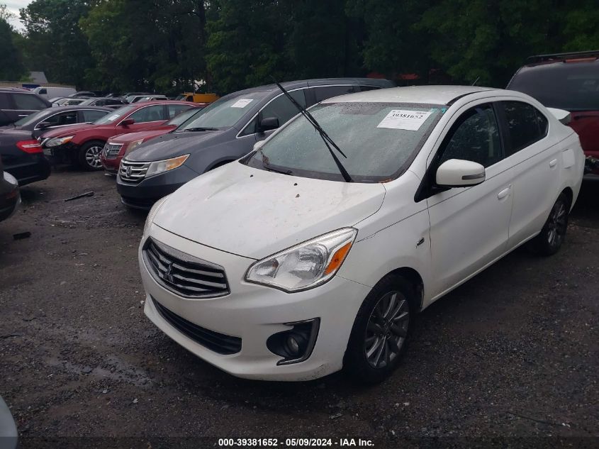 2017 Mitsubishi Mirage G4 Se VIN: ML32F4FJ2HHF14854 Lot: 39381652