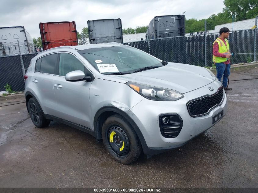 2017 Kia Sportage Lx VIN: KNDPMCAC9H7090507 Lot: 39381660