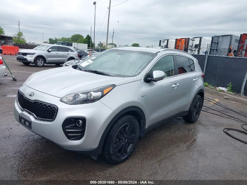 2017 Kia Sportage Lx VIN: KNDPMCAC9H7090507 Lot: 39381660