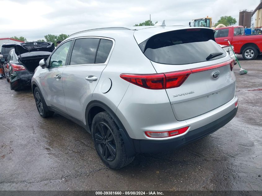 2017 Kia Sportage Lx VIN: KNDPMCAC9H7090507 Lot: 39381660