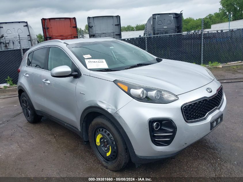 2017 Kia Sportage Lx VIN: KNDPMCAC9H7090507 Lot: 39381660