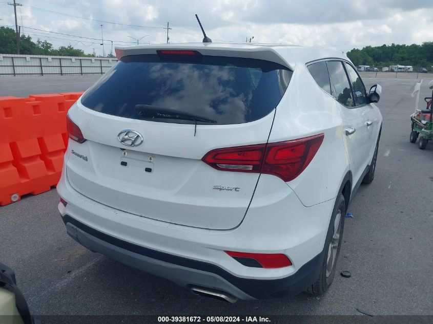 2018 Hyundai Santa Fe Sport 2.4L VIN: 5NMZT3LB2JH095806 Lot: 39381672