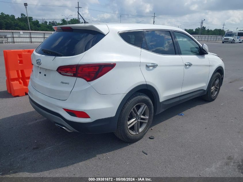 2018 Hyundai Santa Fe Sport 2.4L VIN: 5NMZT3LB2JH095806 Lot: 39381672