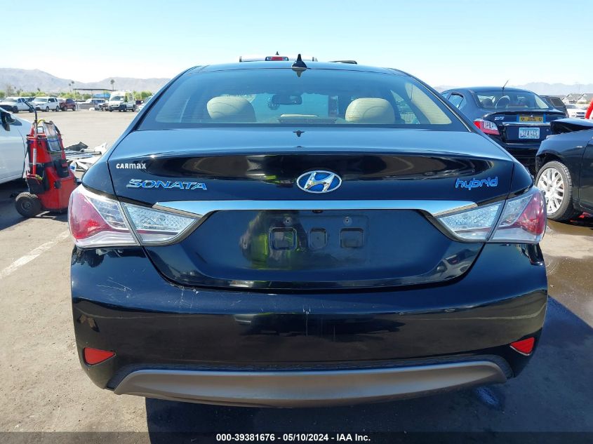 2012 Hyundai Sonata Hybrid VIN: KMHEC4A48CA044957 Lot: 39381676