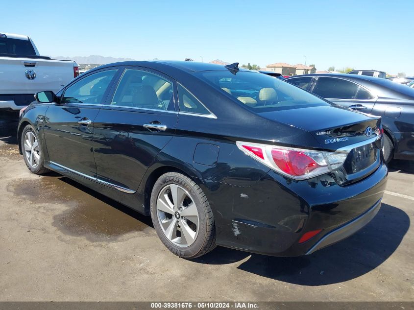 2012 Hyundai Sonata Hybrid VIN: KMHEC4A48CA044957 Lot: 39381676