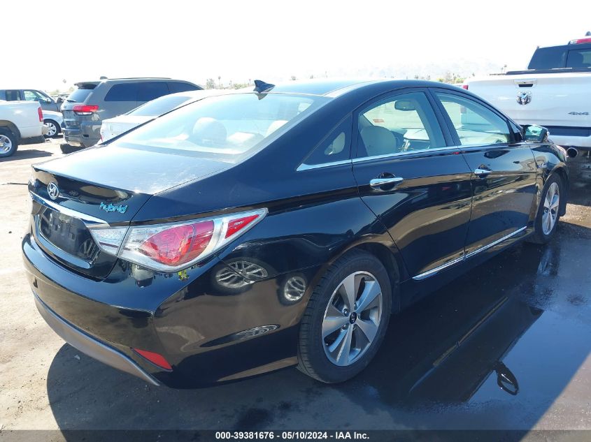 2012 Hyundai Sonata Hybrid VIN: KMHEC4A48CA044957 Lot: 39381676