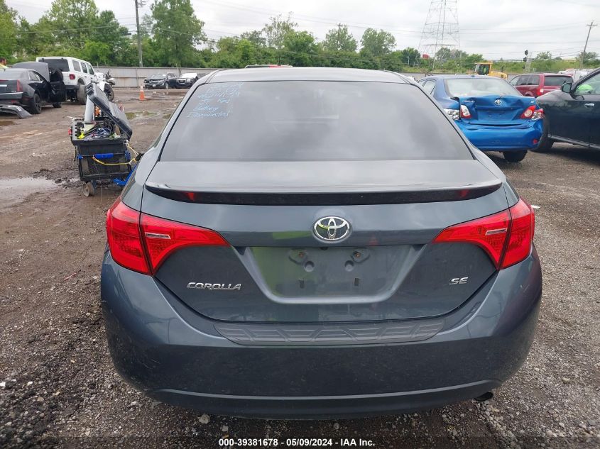 2019 TOYOTA COROLLA SE - 2T1BURHE6KC214159