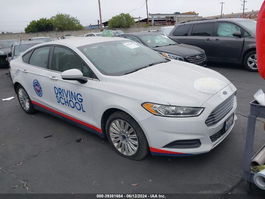 2016 Ford Fusion Hybrid S VIN: 3FA6P0UUXGR261512 Lot: 39381684