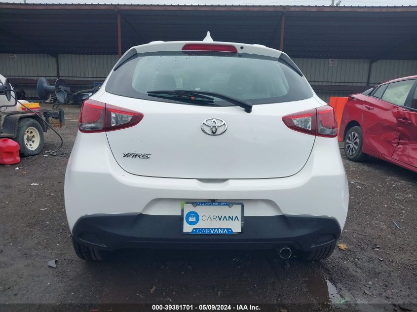 2020 Toyota Yaris Le VIN: 3MYDLBJV4LY700386 Lot: 39381701