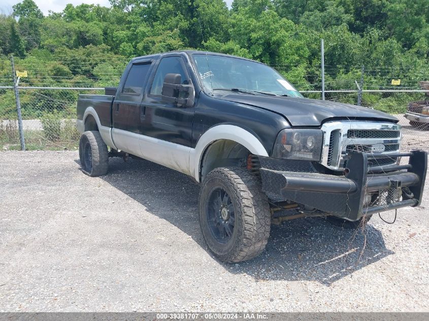 2005 Ford Super Duty F-350 Srw Xl/Xlt/Lariat/King Ranch/Harley-Davidson VIN: 1FTWW31PX5EB50844 Lot: 39381707