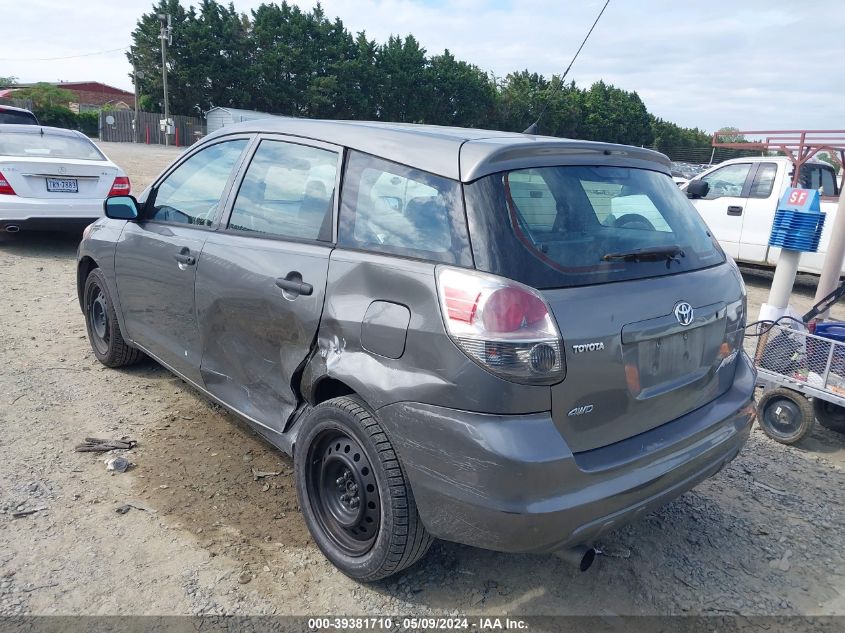 2005 Toyota Matrix VIN: 2T1LR32E45C499508 Lot: 39381710