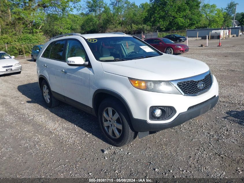 2012 Kia Sorento Lx VIN: 5XYKT4A64CG211856 Lot: 39381715