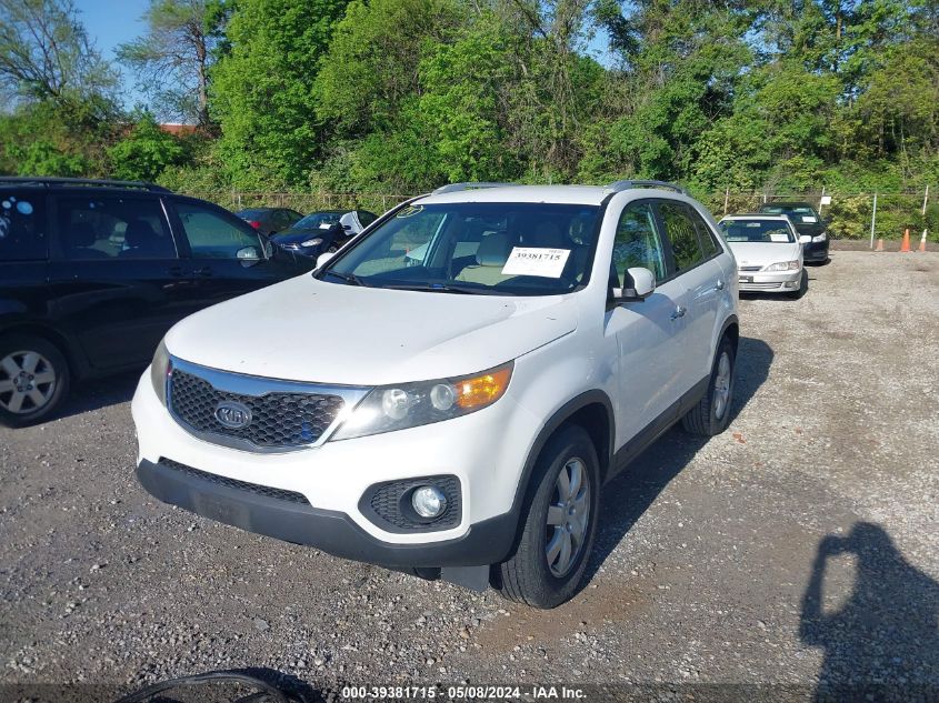 2012 Kia Sorento Lx VIN: 5XYKT4A64CG211856 Lot: 39381715