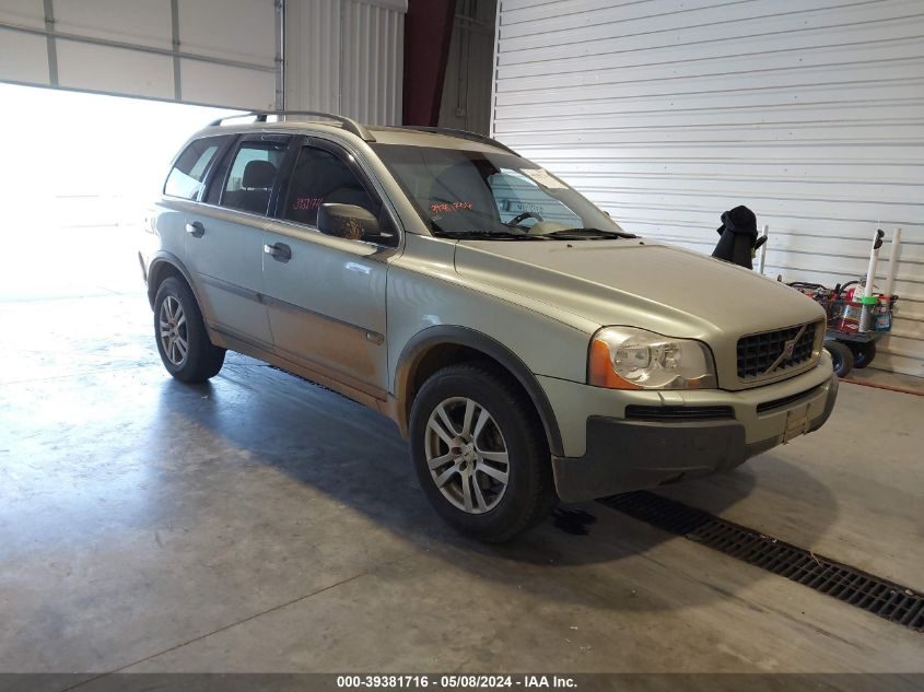 2004 Volvo Xc90 2.5T Awd VIN: YV1CM59H641121102 Lot: 39381716