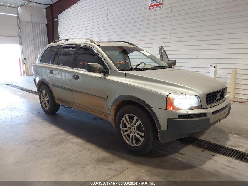 2004 Volvo Xc90 2.5T Awd VIN: YV1CM59H641121102 Lot: 39381716