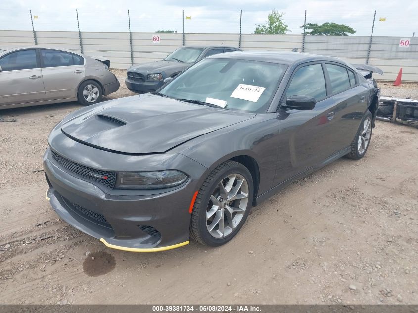 2023 Dodge Charger Gt VIN: 2C3CDXHG8PH594732 Lot: 39381734