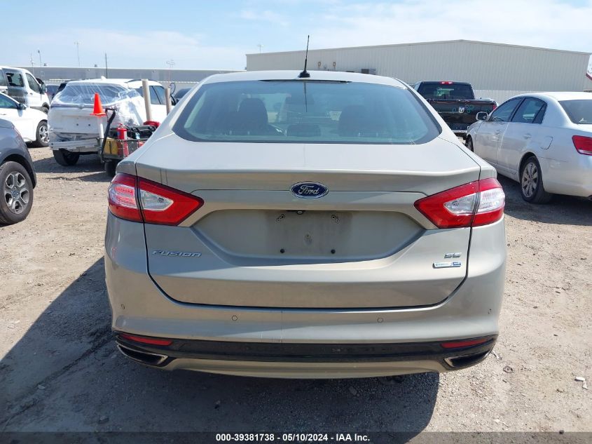 2016 Ford Fusion Se VIN: 3FA6P0T95GR208424 Lot: 39381738