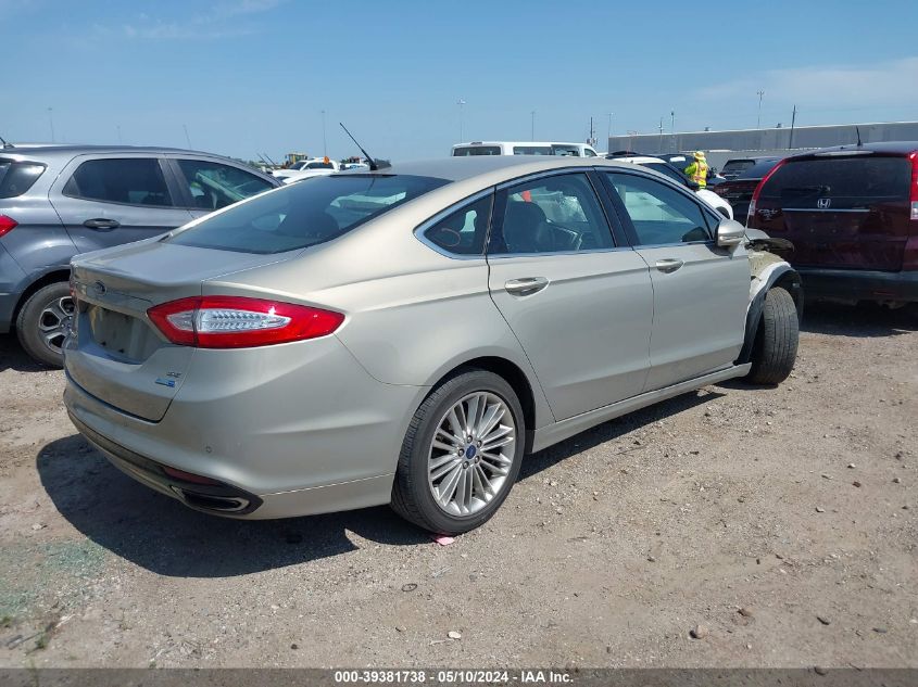 2016 Ford Fusion Se VIN: 3FA6P0T95GR208424 Lot: 39381738