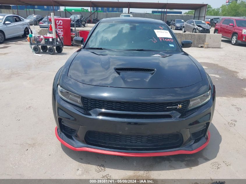 2021 Dodge Charger Scat Pack Widebody Rwd VIN: 2C3CDXGJ0MH611693 Lot: 39381741