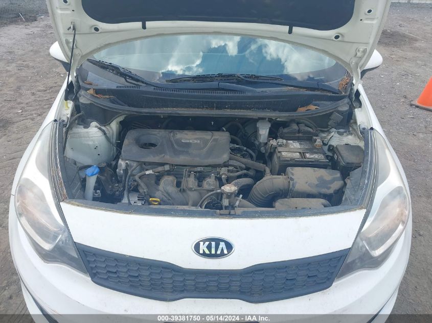 2017 Kia Rio Lx VIN: KNADM4A31H6028918 Lot: 39381750