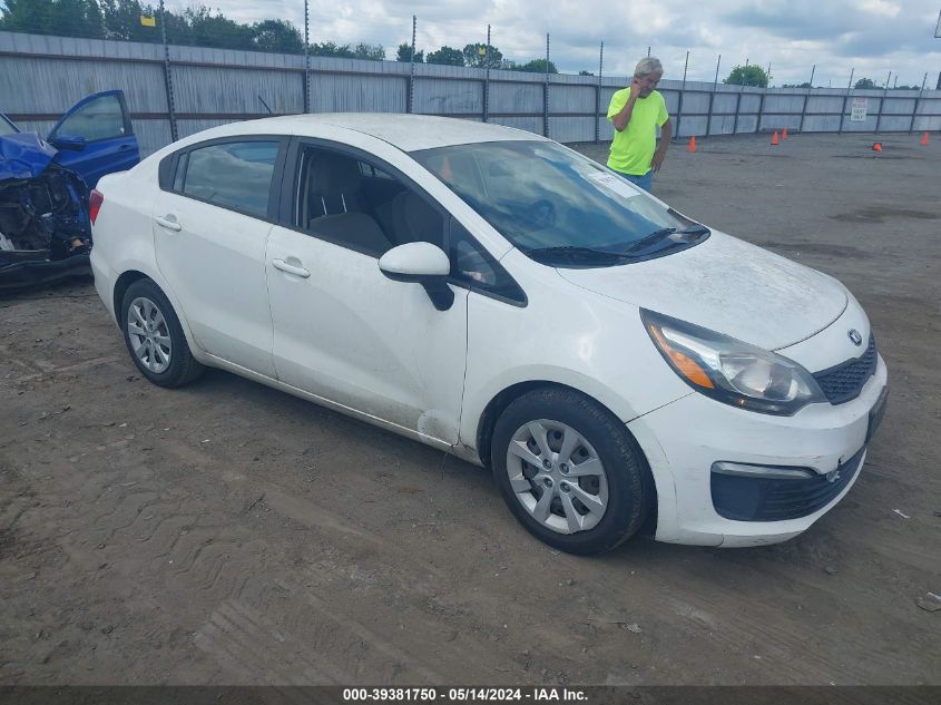 2017 Kia Rio Lx VIN: KNADM4A31H6028918 Lot: 39381750