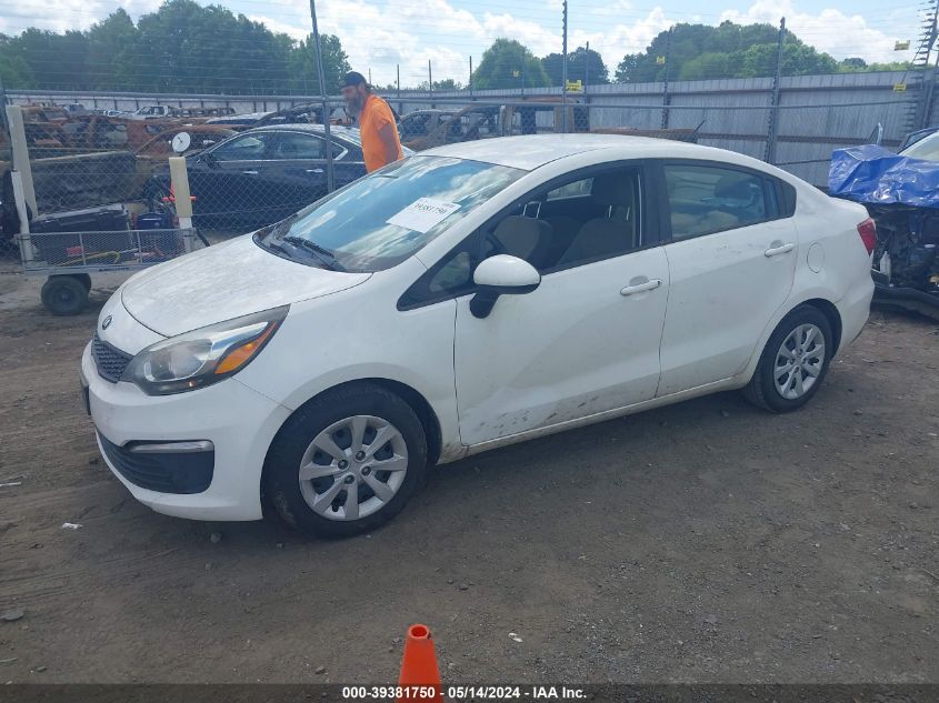 2017 Kia Rio Lx VIN: KNADM4A31H6028918 Lot: 39381750