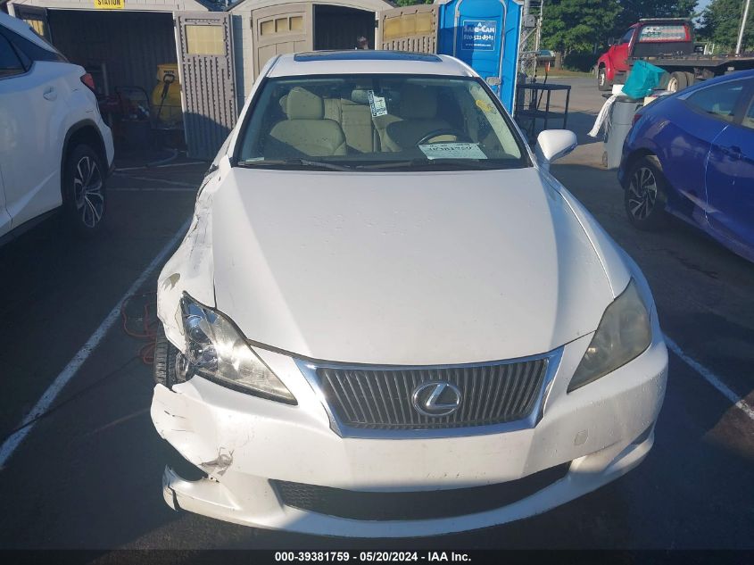 2010 Lexus Is 250 250 VIN: JTHBF5C24A5126561 Lot: 39381759