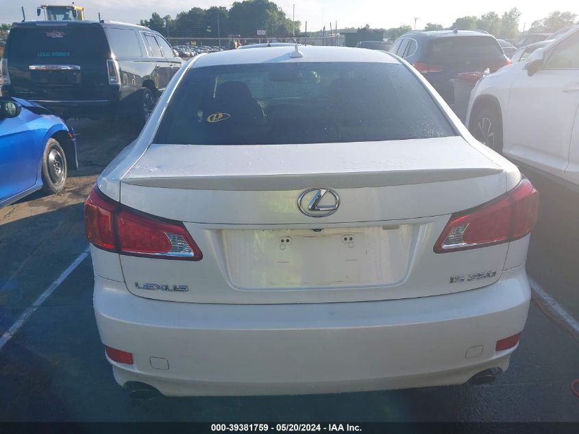 2010 Lexus Is 250 250 VIN: JTHBF5C24A5126561 Lot: 39381759