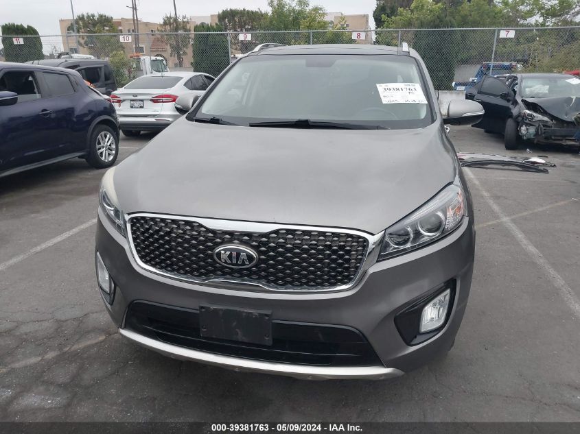 2017 KIA SORENTO 3.3L SX - 5XYPK4A59HG336343